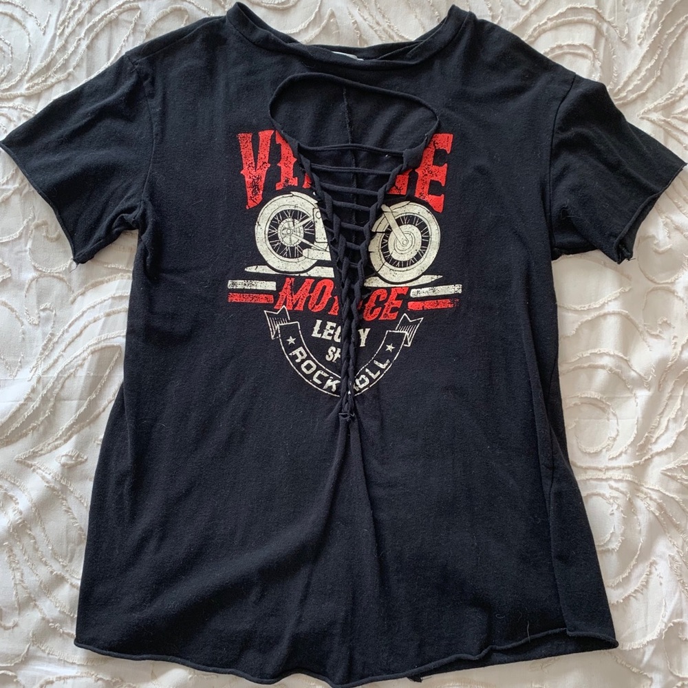 Motorcycle tee